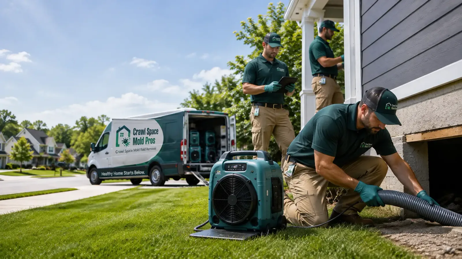 Crawl Space Mold Removal in Gretna, VA